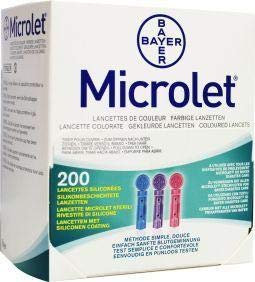 Bayer Microlet Lancet gebeizt P6571-1.