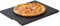 Rocksheat Pietra per pizza rettangolare con rivestimento in ceramica, 30 x 38 cm, perfetta per forno, barbecue e grill, design innovativo con maniglie integrate