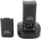 Gkhowiu Station D' A Double Chargeur avec 2Pcs 4800Mah Batterie Rechargeable LED Lumiere De Charge pour Le Controleur 360 Prise EU