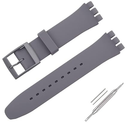 Cinturino per orologio Swatch da polso in silicone impermeabile,cinturino orologio swatch
