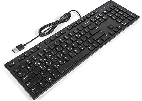Dell KB216 GREEK Slim Office Multimedia Keyboard BLACK