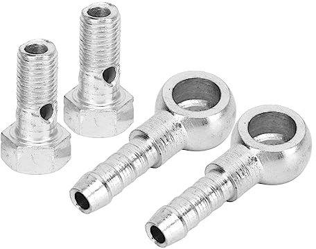 Raccords de Tuyau Banjo M8, Adaptateur de Raccord de Frein à Tolérances Exactes pour Tuyaux de Mazout de 4 à 5 Mm