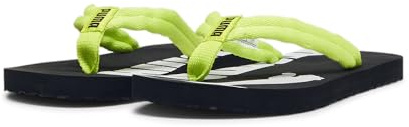 PUMA Unisex Kinder Epic V2 Jr Flip-Flop, Lime Pow Black White Green, 37 EU