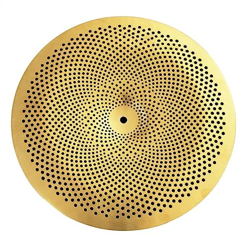 Platillo De Bajo Volumen Platillo De China De 16 Pulgadas para Batería Accesorios para Instrumentos de percusión