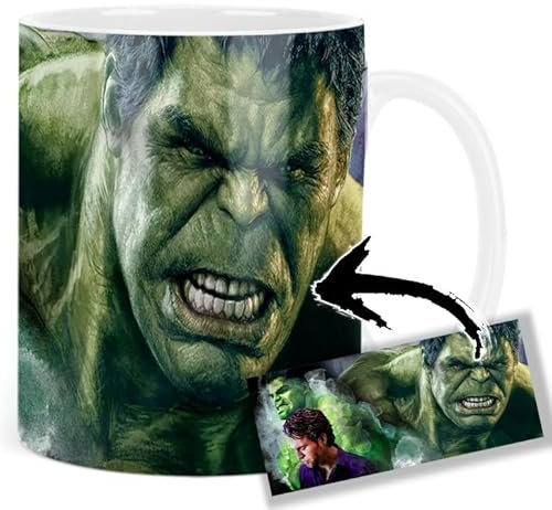 MUGSVILLE Hulk Mark Ruffalo Taza Ceramica Mug