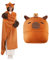 Mewaii Tragbare Decke mit Kapuze und Ärmeln im Capybara Design Kuscheldecke mit Handschuhen Weiche Flanell Sherpa Decke für Damen und Herren Ideal für Zuhause Reisen und Tierliebhaber