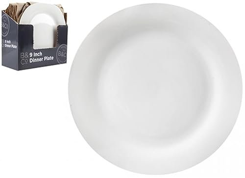 DINNER PLATE 9 WHITE