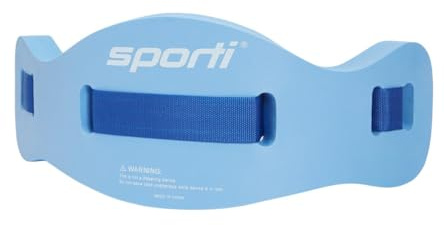 Sporti Fitness Swim Float Ceinture de jogging Bleu Taille L/XL