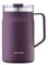 LocknLock Metro Mug en acier inoxydable 18/8 de qualité supérieure - Isolation à double paroi avec poignée - Parfaite pour table avec couvercle - Violet - 591 ml