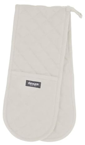 Love Colour Double Oven Gloves - Stone