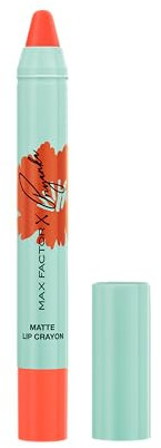 Max Factor X Priyanka Chopra Jonas Matita Stick Labbra, 004, Orange Grace, Finish matte, Effetto idratante, A lunga durata