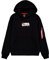 Alpha Industries Herren Camo Panel Hoody, Black, M