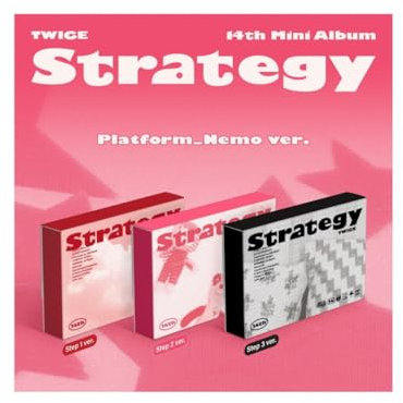 TWICE Strategy [Platform Nemo ver.] 14th Mini Album (3 versions SET)