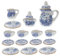 Abaodam 1 Jeu Service à thé Nains de Jardin Miniatures Maison jacasseur Trousse Jouets fée edutoy Service The décoration Miniature Tea Set décoration de Cuisine Miniature théière céramique
