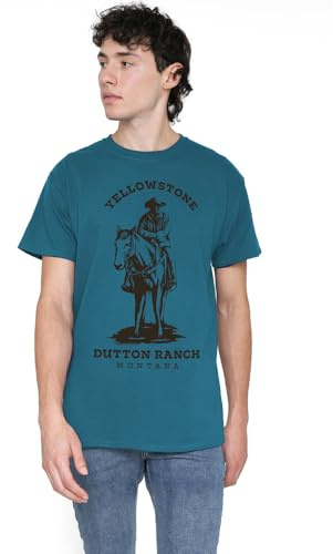 Yellowstone Unisex Yellowstone Dutton Ranch with John Dutton Unisex T Shirt T-Shirt