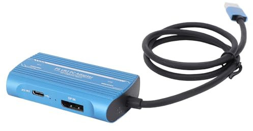 PS VR2 PC -Adapter -Kit, USB3.0PS VR PC -Adapter + Power -Adapter + DisplayPort -Kabel,PS VR -Zubehör -Kit, Erweitern Sie die PS VR2 -Spielbibliothek, um Spiele auf Dem PC zu