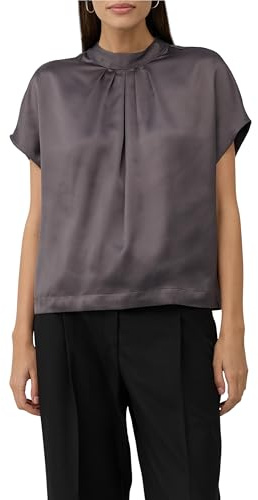 s.Oliver Fließende Satin-Bluse im Loose Fit
