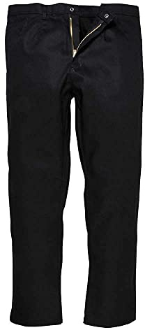 Portwest BZ30 Bizweld Work FR Trousers Flame Resistant Elasticated Waist