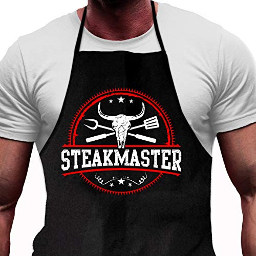 Shirtoo Grillschürze Steakmaster
