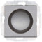 Kopp Athenis stahl, Universal-Dimmer mit Druck-Wechsel-Schalter für LED, Phasenan- und Phasenabschnitt, LED 3-100 Watt, Glühlampen 10-250 Watt, 845847082