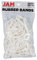 JAM PAPER Durable Rubber Bands - Size 64 - White Multi-Purpose Rubberbands - 100/Pack