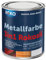 Metallfarbe ROKOSIL - 0,7 Kg in Anthrazit - Seidenmatt - 3in1 Metallschutzlack inkl. Grundierung, Rostschutz & Deckfarbe