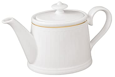 Villeroy & Boch Signature Château Septfontaines teiera, 400 ml, bianco/oro