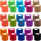 BQTQ 30 Rolls Cohesive Bandage 2 Inch Self Adherent Sport Wrap Tape Breathable Athletic Tape for Human and Animals Ankle Sprains Swelling, Assorted Colour