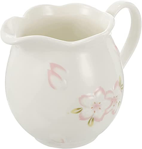 YRHH Porzellan Creamer Krug Sauce Sauceboat Würzung Keramikschale Sauce Tauchschale Krug-White