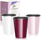 Robin Goods® 3X Gobelets en Acier Inoxydable - Haute Qualité, Camping, Incassables, Sans BPA (Blanc, Rose, Violet)