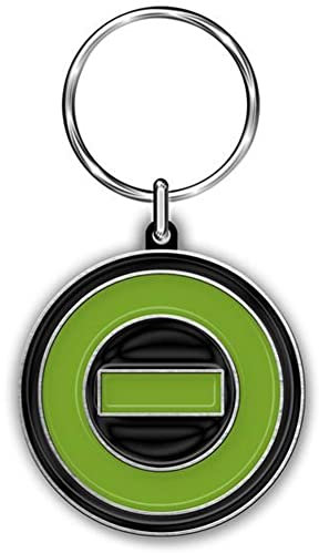 Type O Negative Negative Symbol Enamel In-Fill Schlüsselring Keychain One Size