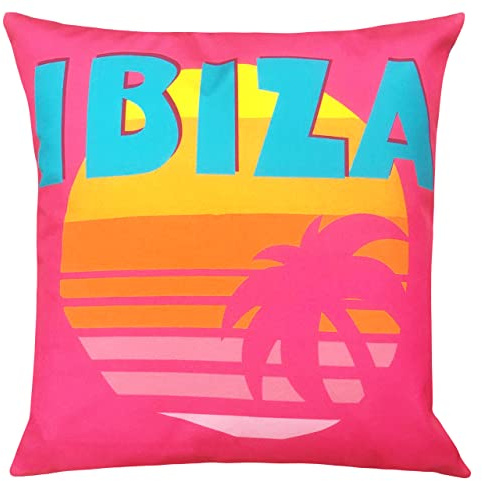 furn. Ibiza Outdoor Polyester Filled Cushion, Polyester, Multi
