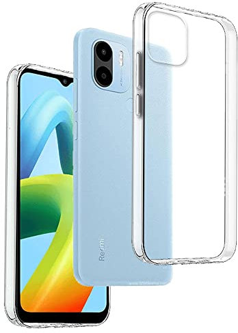 Cover in Gel TPU Trasparente per XIAOMI REDMI A1 - XIAOMI REDMI A2, Ultra Sottile 0,33 mm, Morbido Flessibile, Custodia Silicone