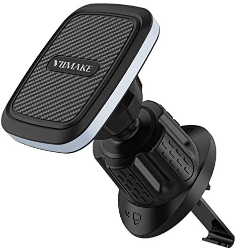 VIIMAKE Supporto telefono Cellulare Auto,Magnetico Porta cellulare da Auto Clip,per Auto Bocchette dell'Aria,per iPhone 14 13 12 11 Pro Max Xr, Samsung e Altro smartphone o Dispositivo GPS