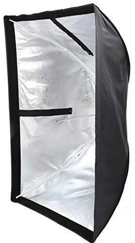 Zunate Caméra Flash Softbox, 60x90cm Pliant Diffuseur Softbox Speedlight Couverture Universelle pour Studio Photographie