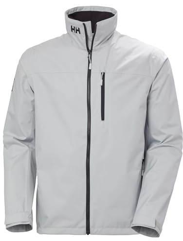 Helly-Hansen Men's Crew Jacket 2.0, 853 Grey Fog, Medium