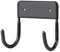 FYOBOT Colgador para Tabla de Planchar, Soporte Montado en la Pared para Tabla de Planchar, Negro Mate, 12x11cm, Metal