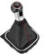 Viviance 5/6 Gang Schaltknauf Manschette kompatibel mit VW Golf 5 6 MK5 MK6 2003-2013 - 5 Geschwindigkeiten