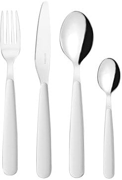Guzzini - POP Set de 24 Couverts - Blanc - 12750011