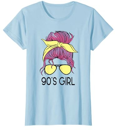 90s Girl Retro 90er Jahre Party Verkleidung T-Shirt