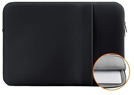 Custodia protettiva for borsa for laptop adatta for MacBook Air Pro 11 12 13 14 15 /Xiaomi/Lenovo/Asu/Dell/HP Custodia protettiva for notebook(Black,13-inch)