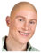 Glatze Perücke Glatzenkappe Bald Cap Kostüm Fake Glatzen Halbglatze Hut Kappe Cosplay Falschen Funny Glatzkopf Haarreif Hat Opa Perücken Rentner Latex Perückenkappen Perückenkappe Herren Männer Wig