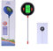 Probador de pH del suelo, medidor de pH del suelo 5 en 1, medidor de temperatura y humedad, indicador de riego de plantas, pantalla LCD retroiluminada para jardinería, agricultura