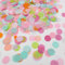 ParPix 6000 Stück Konfetti Bunt Geburtstag, 2.5cm Silvester Konfetti Papier Hochzeit Streudeko, Runde Confetti Tischdeko Geburtstag, Konfetti für Silvester,Weihnachten,Baby Shower Deko(zehn Farben)