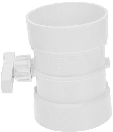 ASAKKURA Contrôle De Débit Air Manuel Pour Systèmes Hvac Damper Anti-retour Pour Conduits De Ventilation Et Hottes De Cuisine Installation Facile Compatible Avec Plusieurs Dimensions De