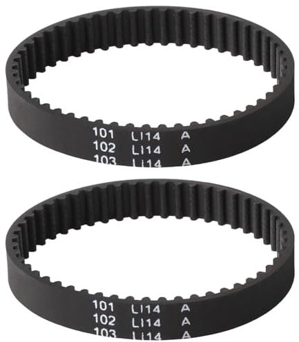 loghohu 153-3M-8 Short Belt Replacement for Shark Vacuum Replacement Belt for Shark Vacuum Vacuum Belt Replacement Kit Compatible with Models AZ2000 AZ2002 AZ2000W AZ2000WWK HZ2002 Front Soft Brush