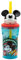OM SUPPLIES Bicchiere riutilizzabile con personaggi dei cartoni animati di Topolino, con cannuccia per bambini, 23 x 7,5 x 7,5 cm, include 12 matite (Topolino)