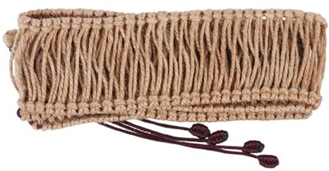 Handgefertigte Handpan-Dekoration, gewebtes Rattan-Seil, Stahlzungen, Trommel, geflochtene Seile, Musikinstrument-Zubehör