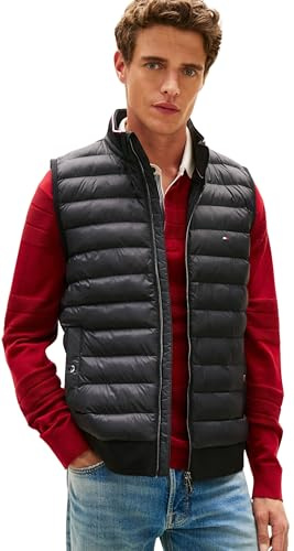 Tommy Hilfiger Herren Mix Media ESS RWB Vest Mw0mw41441 Andere Sweatshirts (1er Pack)