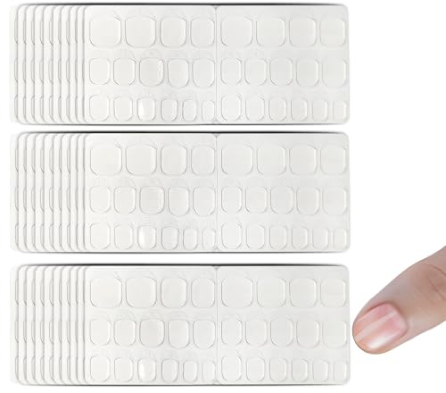 oooaooo 900 pezzi Soft Gel Press on Nails Brevi, adesivi per unghie, colla per unghie, trasparenti